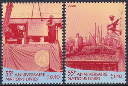 UNO GENF 2000 Mi-Nr. 391/92 ** MNH - Neufs