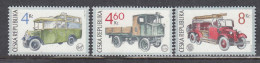 Czech Rep. 1997 - Historical Commercial Vehicles, Mi-Nr. 158/60, MNH** - Unused Stamps