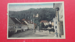 Friesach.Hauptplatz Mit Ruine Rotturm.Stengel&Co.5621 - Friesach