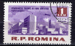 S2703 - ROMANIA ROUMANIE AERIENNE Yv N°170 - Usado