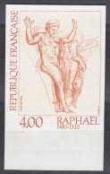 FRANCE : 1983 - RAPHAEL N° 2264a NON DENTELE NEUF ** LUXE SANS CHARNIERE - 1981-1990