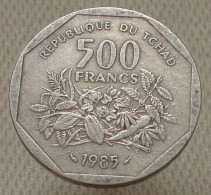 [P 3] Chad 500 Francs, 1985. - Ciad