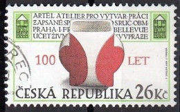 CZECH REPUBLIC 571,used,falc Hinged - Oblitérés