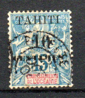 Col33 Colonie Tahiti N° 33 Oblitéré Cote : 15,00€ - Unused Stamps