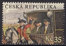 CZECH REPUBLIC 573,used,falc Hinged - Used Stamps