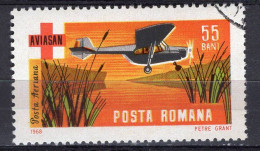 S2740 - ROMANIA ROUMANIE AERIENNE Yv N°215 - Usado