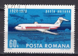 S2744 - ROMANIA ROUMANIE AERIENNE Yv N°223 - Usado