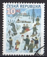 CZECH REPUBLIC 582,used,falc Hinged - Usados