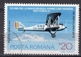 S2755 - ROMANIA ROUMANIE AERIENNE Yv N°239 - Gebruikt