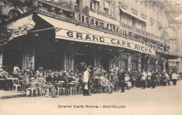 CPA 34 GRAND CAFE DE MONTPELLIER - Montpellier