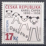 CZECH REPUBLIC 631,used,falc Hinged - Gebraucht