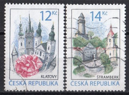 CZECH REPUBLIC 636-637,used,falc Hinged - Used Stamps