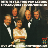 * LP *  RITA REYS & TRIO PIM JACOBS Feat. LOUIS VAN DIJK - LIVE AT THE CONCERTGEBOUW - Jazz