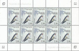 BHHB 2023-02 BIRDS SWALLOWS DAY, BOSNA AND HERZEGOVINA-HERZEGBOSNA CROAT, MS, MNH - Schwalben