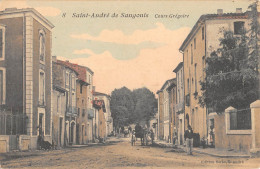 CPA 34 SAINT ANDRE DE SANGONIS COURS GREGOIRE - Sonstige & Ohne Zuordnung