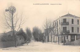 CPA 34 SAINT ANDRE DE SANGONIS AVENUE DE LA GARE - Sonstige & Ohne Zuordnung