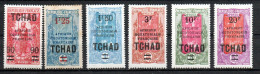 Col33 Colonie Tchad N° 47 à 52 Neuf X MH Cote : 50,00€ - Unused Stamps
