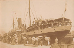 CPA 34 CETTE CARTE PHOTO DU PAQUEBOT L'IMERETHIE - Sete (Cette)