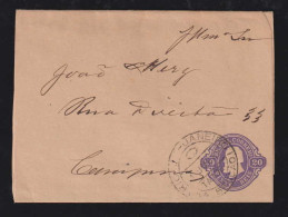 Brazil Brasil 1888 CT-04 Wrapper RIO DE JANEIRO X CAMPINAS - Entiers Postaux