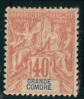 Grande Comore N°10 - Neuf * Avec Charnière - TB - Nuevos