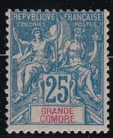 Grande Comore N°16 - Neuf * Avec Charnière - TB - Ongebruikt