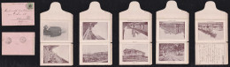 Brazil Brasil 1900 Picture Lettercard BELEM Para X ANVERS Belgium Via LISBOA Portugal - Storia Postale