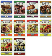 35647 MNH BURUNDI 1992 SETAS - Unused Stamps