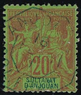 Anjouan N°7 - Oblitéré - B/TB - Used Stamps