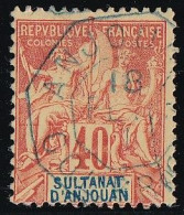 Anjouan N°10 - Oblitéré - TB - Used Stamps