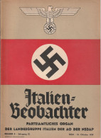 RIVISTA - ITALIEN BEOBACHTER (Osservatore Italiano) Personaggio Politico - 5. World Wars