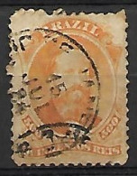 BRESIL   -   1866 .  Y&T N° 29 Oblitéré. - Used Stamps