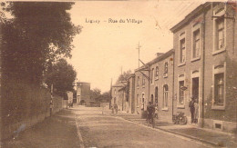 BELGIQUE - LIGNEY - Rue Du Village - Carte Postale Ancienne - Autres & Non Classés