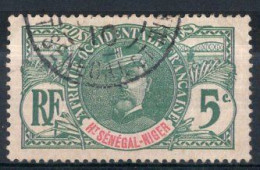 HAUT SENEGAL NIGER Timbre-poste N°4 Oblitéré TB Cote : 4€00 - Gebraucht