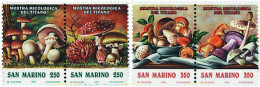 166391 MNH SAN MARINO 1992 EXPOSICION MICOLOGICA EN EL MONTE TITAN - Used Stamps