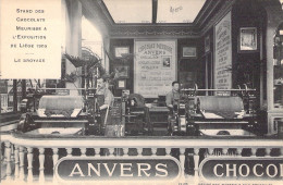 BELGIQUE - ANVERS - Stand Des Chocolats Meurisse à L'exposition De Liège 1905 - Le Broyage - Carte Postale Ancienne - Otros & Sin Clasificación