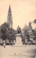 BELGIQUE - ANVERS - Place Verte Cathédrale Et Statue Rubens - Carte Postale Ancienne - Antwerpen