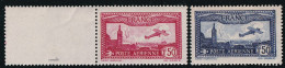 France Poste Aérienne N°5/6 - Neufs ** Sans Charnière - TB - 1927-1959 Ungebraucht