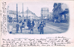 BELGIQUE - Liège - Place St Lambert - Carte Postale Ancienne - Sonstige & Ohne Zuordnung