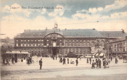 BELGIQUE - Liège - Place St Lambert Et Palais De Justice - Carte Postale Ancienne - Andere & Zonder Classificatie