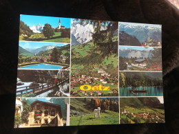 Ansichtskarte Österreich Oetz 1980er Gelaufen Mit Briefmarke - Oetz
