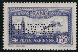 France Poste Aérienne N°6c - Perforé E.I.P.A - Neuf ** Sans Charnière - Signé - TB - 1927-1959 Neufs