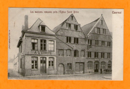 TOURNAI - Les Maisons Romanes Près De L'Eglise Saint Brice - - Tournai