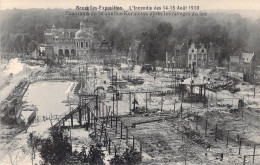 BELGIQUE - Exposition - Incendie Des 14 15 Août 1910 - Panorama De Bruxelles Kermesse Après ....- Carte Postale Ancienne - Weltausstellungen