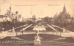 BELGIQUE - Exposition 1910 - Jardin De Paris - Editeur Syeht - Carte Postale Ancienne - Mostre Universali