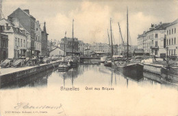 BELGIQUE - BRUXELLES - Quai Aux Briques - Carte Postale Ancienne - Other & Unclassified