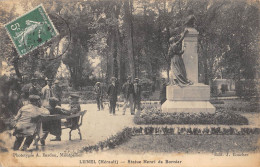 CPA 34 LUNEL STATUE HENRI DE BORNIER - Sonstige & Ohne Zuordnung