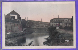 Carte Postale 59. Louvroil  Les Usines Et Le Pont Michaux Très Beau Plan - Louvroil