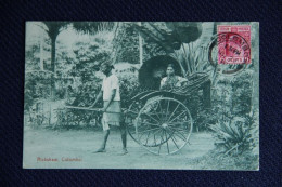 CEYLON : COLOMBO - RICKSHAW - Sri Lanka (Ceylon)