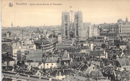 BELGIQUE - BRUXELLES - Eglise Sainte Odile Et Panorama - Carte Postale Ancienne - Autres & Non Classés