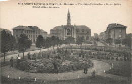 Rennes * L'hôpital De Pontchaillou , Vue Des Jardins * Hôpital Militaire Temporaire - Rennes